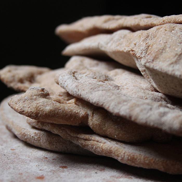 Flatbread over a fire