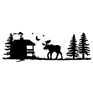 Logo for North House Folk School Partner, Mangy Moose Motel